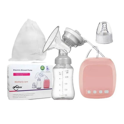 Electric Breast Pump – Pink | USB Powered Automatic Milk Extractor